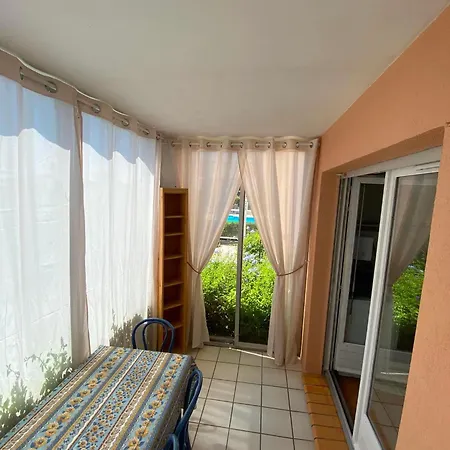 T2 Cabine, Clim, Piscine, Parking, Terrasse Privee *